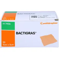 EurimPharm Arzneimittel GmbH Bactigras antiseptische Paraffingaze 5x5 cm