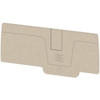Weidmüller Abschlussplatte beige AEP 2C 6