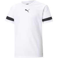 Puma Teamrise Jersey Jr Shirt, Puma White-puma Black-puma White,