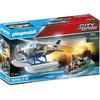 Playmobil City Action Polizei-Wasserflugzeug: Schmuggler-Verfolgung 70779