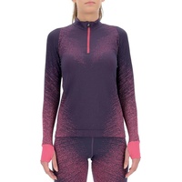 Uyn Exceleration Langarm Zip Up Shirt Damen Running plum/pink