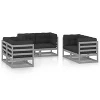 VidaXL Modell 62 Loungeset grau
