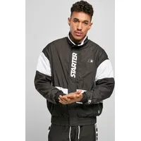 Starter Black Label Starter Retro Track Jacket, in Schwarz,