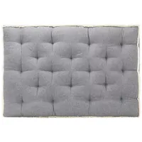 VidaXL Palettensofa-Kissen Anthrazit 120x80x10 cm