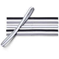 Under Armour Mini Headbands (6pk), 6er-Pack elastische Haarbänder, rutschfeste