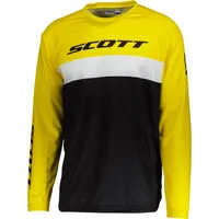 Scott 350 Swap Evo Trikot - Schwarz/Gelb/Weiß - L