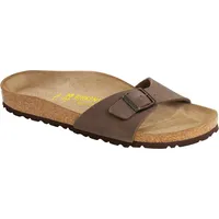 Birkenstock Madrid Birko-Flor Nubuk schmal mocca 36