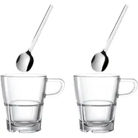 LEONARDO Senso Tasse 0,2 l Transparent 4 St.