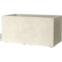 Deroma Pflanzkasten Millenium 79cm perlweiß 79 cm