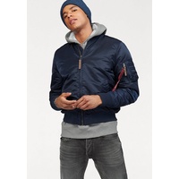 Alpha Industries Ma-1 Vf 59 Long Jacke Rep.Blue L