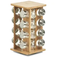 Zeller Gewürzrondell mit 16 Gläsern 18 x 18 x