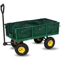 Frosal Gartenwagen Transportwagen Phil 350 KG Luftbereifung - Bollerwagen