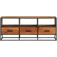 VidaXL TV-Schrank 110x30x45 cm Massivholz Akazie