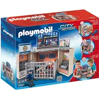 Playmobil City Action Aufklapp-Spiel-Box - Polizeistation 5421