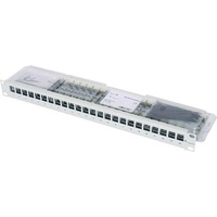 Telegärtner 100007013 24 Port Netzwerk-Patchpanel 483mm (19\ ) CAT