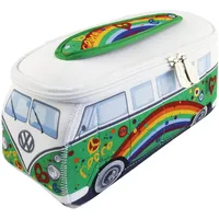BRISA VW Collection - Volkswagen Neopren Universal-Schmink-Kosmetik-Kultur-Reise-Apotheke-Tasche-Mäppchen-Beutel T1 Bulli