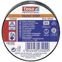 Tesa tesaflex IEC 53988-00002-00 Isolierband schwarz