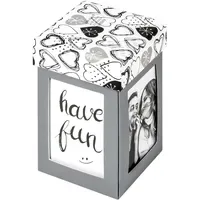 Walther design Fotogeschenkbox Surprise grau
