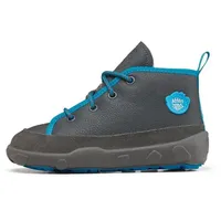 Affenzahn - Leder-Boots EASY WARM HUND in grau/blau, Gr.32