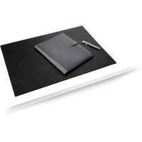 Durable Schreibunterlage Leder, schwarz