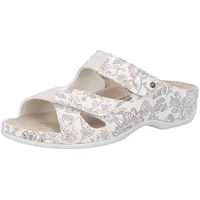 Berkemann Damen Janna Pantoletten, Weiß (Weiß/Cracke 244), 41.5 EU
