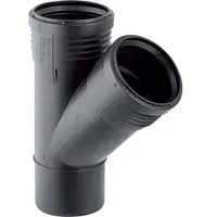 Geberit Silent-PP Abzweig 390331141 DN 70/40, 45Grad, schalloptimiert
