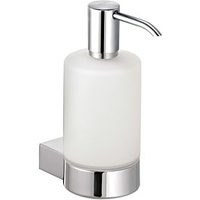 Keuco Lotionspender Plan 14953179000 Echtkristall matt, Aluminium silber-eloxiert/chrom