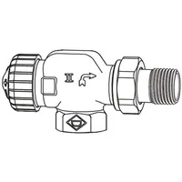HEIMEIER V-exact II Axial, 1/2"