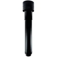 WOLF-Garten Wolf Dachdurchführung DN160 isoliert, L:1159mm, schwarz,