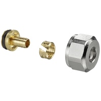 OVENTROP Klemmringverschraubung Ofix K für Kunststoffrohr 16x2mm, 2 Stück