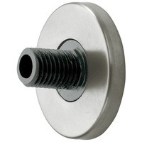 Keuco Wandbefestigung Plan 14935070000 mit Blende, edelstahl/schwarzgrau