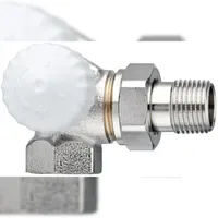 HEIMEIER V-exakt II Thermostatventil 1/2 Zoll Winkeleck vernickelt
