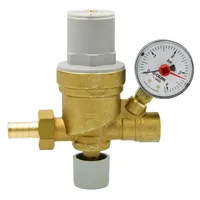 CALEFFI Füllarmatur 1/2 Zoll automatisch mit Manometer