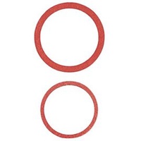 Haas + Sohn HAAS Fiber-Ring 7381 8x14x1mm, rotbraun, warm/kalt