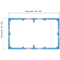 Villeroy & Boch ViFrame für Duschwannen U91412300
