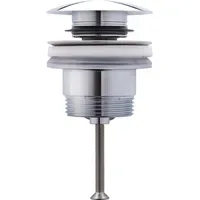 Duravit Ventil PUSH-OPEN chrom