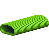 WOLF-Garten Wolf flexibler Flachkanal 50x100 antistatisch/antimikrobiell, 50m Rolle -