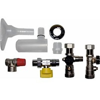 WOLF-Garten Wolf Anschluss-Set Gasthermen AP inkl. KFE-Hahn und therm.