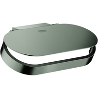 Grohe Selection WC-Papierhalter mit Deckel, Wandmontage, verdeckte Befestigung