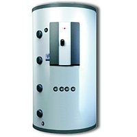 WOLF-Garten Wolf Schichten-Pufferspeicher BSP-W-1000B, ohne Wärmetauscher, 915 l, silber