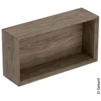Geberit Wandbox 45x23,3x13,2cm, recht., nuss/Mel. Struk.