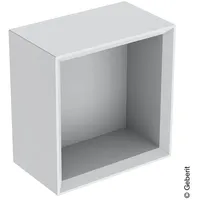 Geberit Wandbox 22,5x23,3x13,2cm, quadr., we/ma lackiert