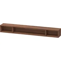 Duravit Regalelement L-Cube 100x14cm, Nussb dkl., 3 Fäch., hor