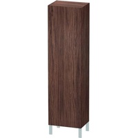 Duravit L-Cube Hochschrank LC1181R2121 50x36,3x176cm, Tür rechts, nussbaum dunkel