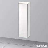 Duravit Hochschrank XSquare 50x35,6x177,6cm, T. li, weiß hochglanz