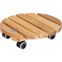 Wagner® design yourself Pflanzenroller GH 0262 Holz hellbraun rund