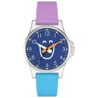 Cool Time CT-0042-PQ 35 mm Silikongehäuse Blau Silikonarmband Blau