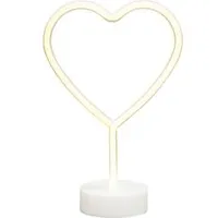Konstsmide 3076-100 LED-Silhouette Herz warmweiß LED Weiß