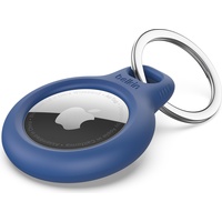 Belkin Secure Holder mit Schlüsselanhänger für AirTag blau
