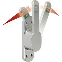 DENI Türtreibriegel Vario, 4220 f.VK-stange, links-rechts Aluminium silb.